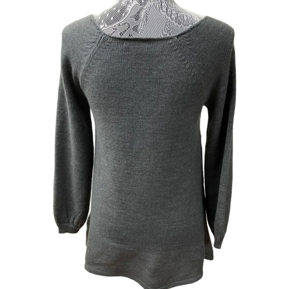 𝅺STYLE & CO Womens Rabbit Ice Skating Sweater SIZE XS Long Sleeve Pullover - Picture 7 of 10
